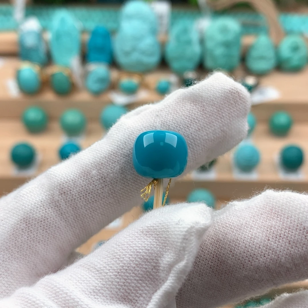 绿松石配饰未镶嵌11.6-10.0