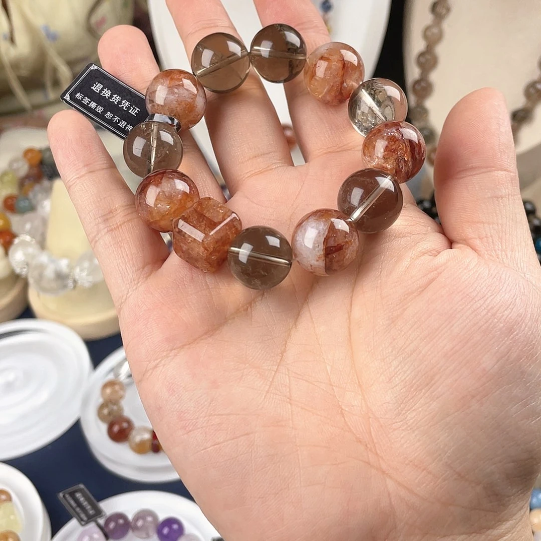 银S925镀金镶嵌手链水晶