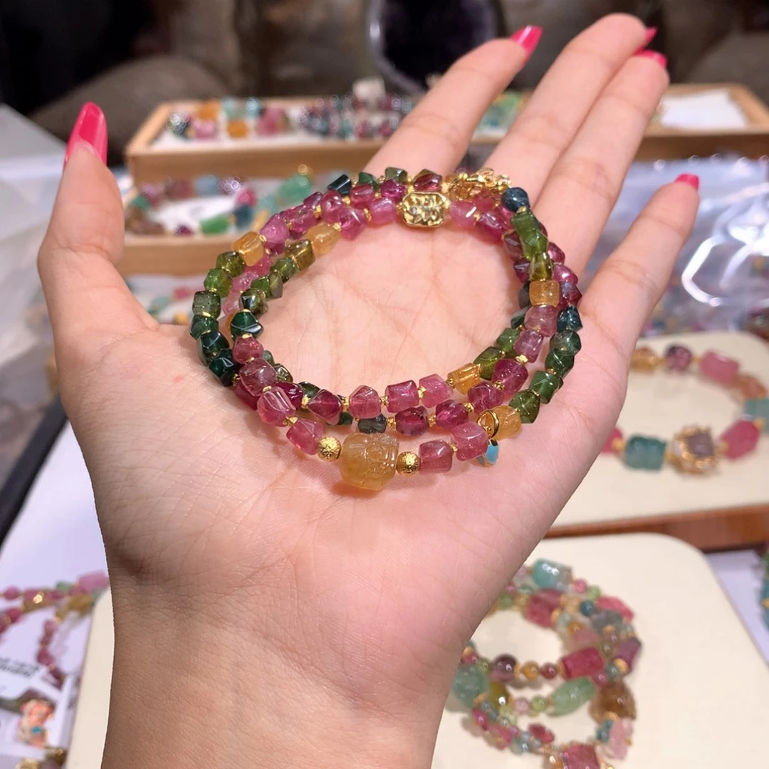 未镶嵌多样性发货其一碧玺