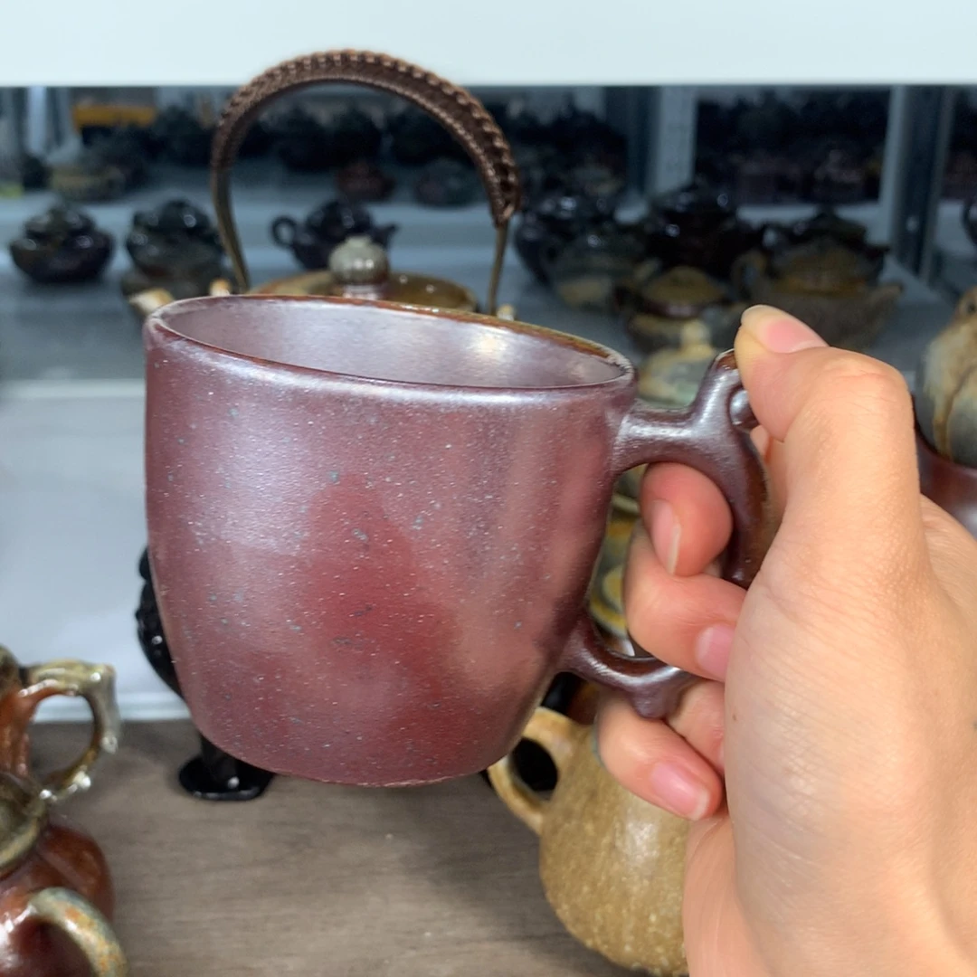 紫砂茶壶纯自然柴烧