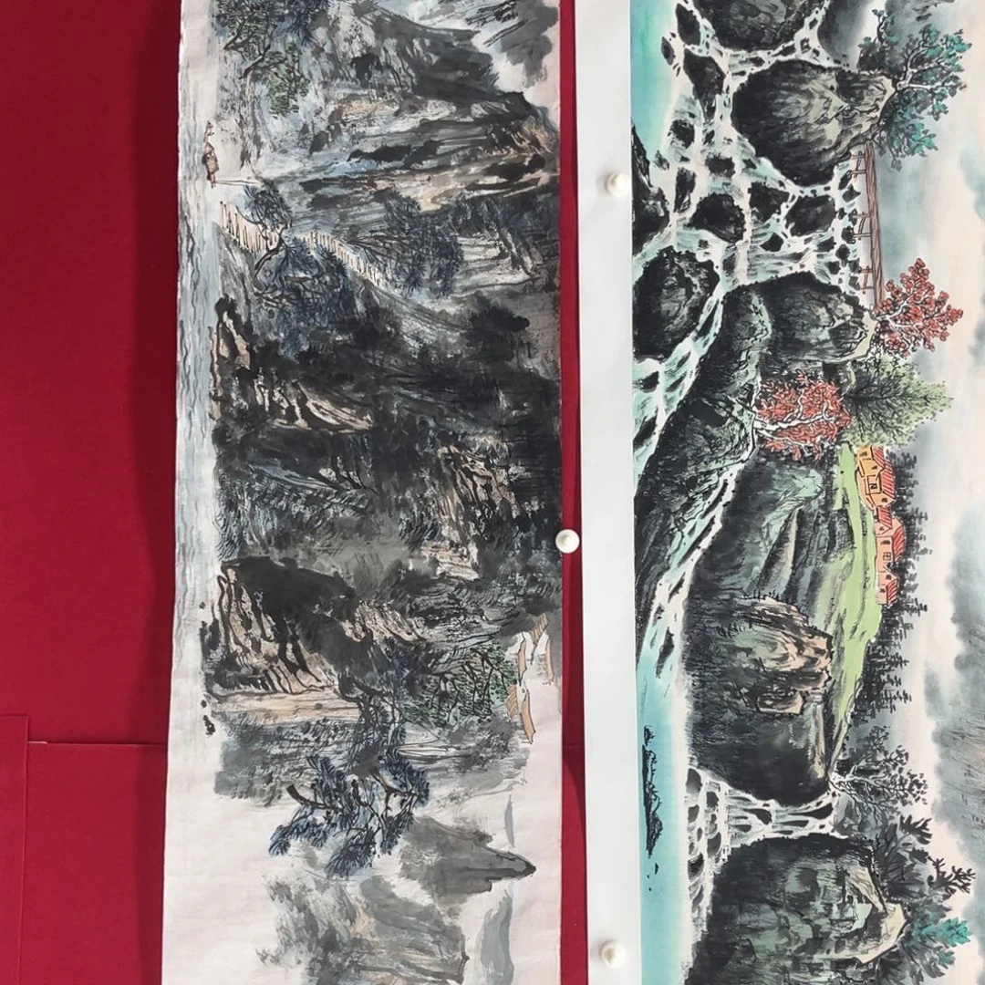 雕***匠国画绘画作品多次参加