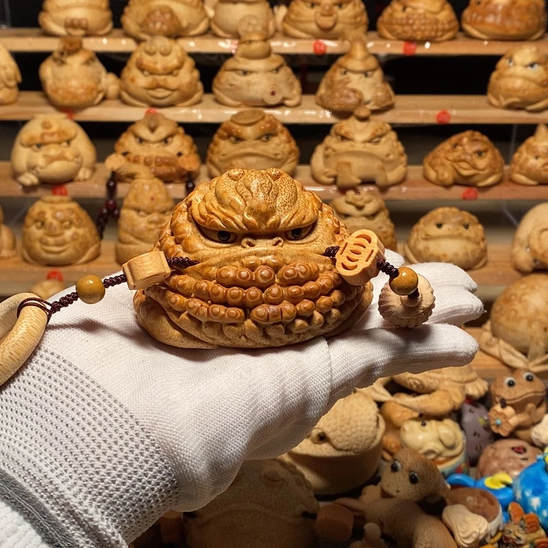 飞***龙香榧木竹根雕琢精雕工艺