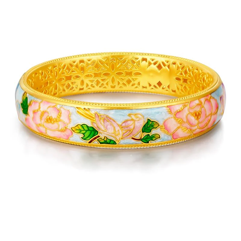 【晓韵专属】足金999投资金无氰硬金国色牡丹HJSZ187（尾款链接）