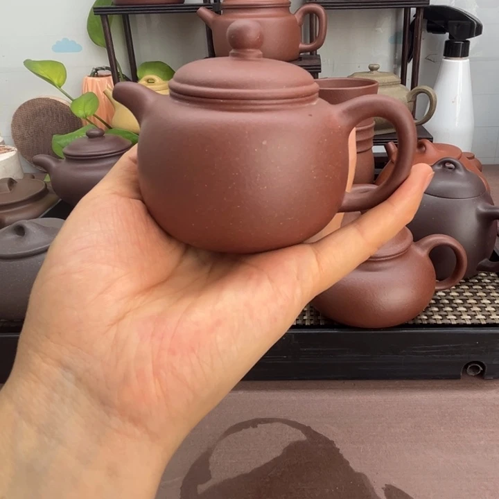 茶壶紫砂小匏尊200cc底槽清