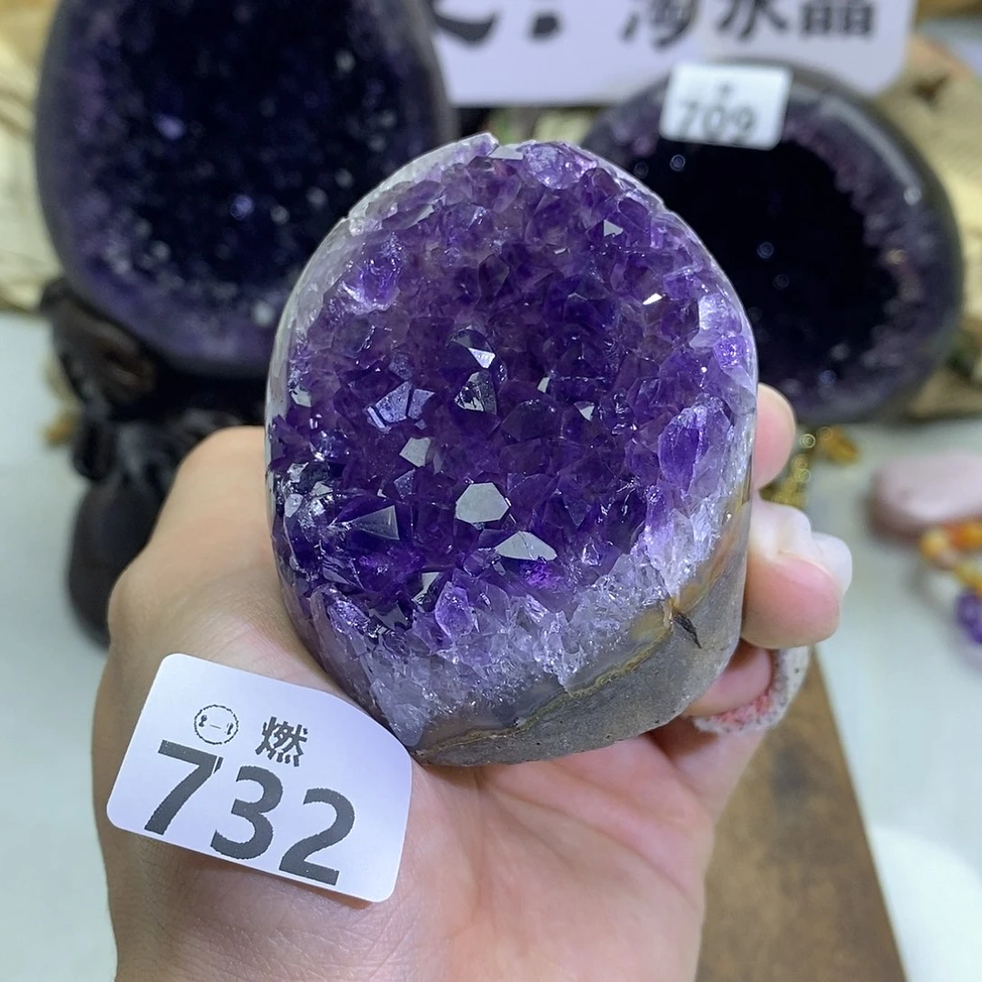 未镶嵌大型摆件（非配饰）紫晶