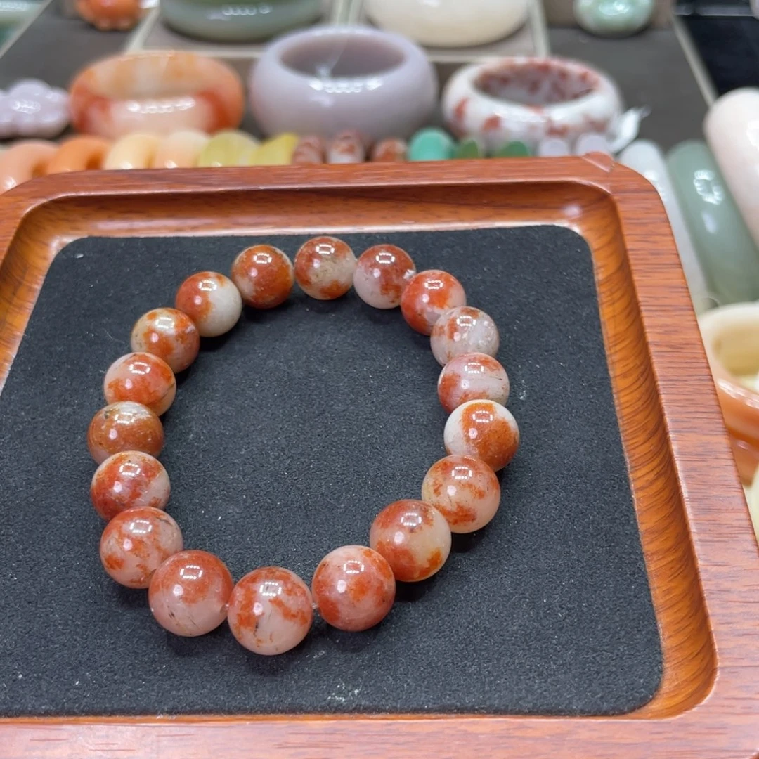 未镶嵌手镯石英岩玉星***运