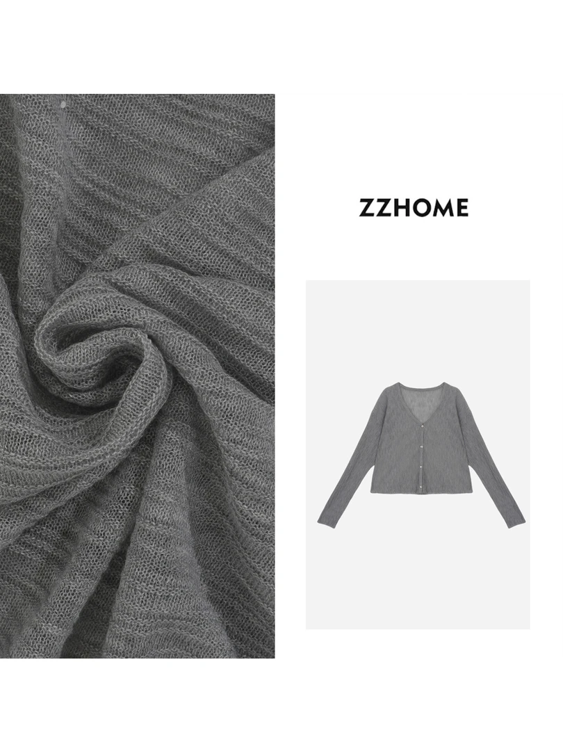 ZOZO HOME ｜织物之美经纬肌理精织夏日开衫q170933p