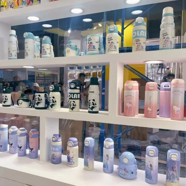 805开口笑保温杯水杯杯子儿童