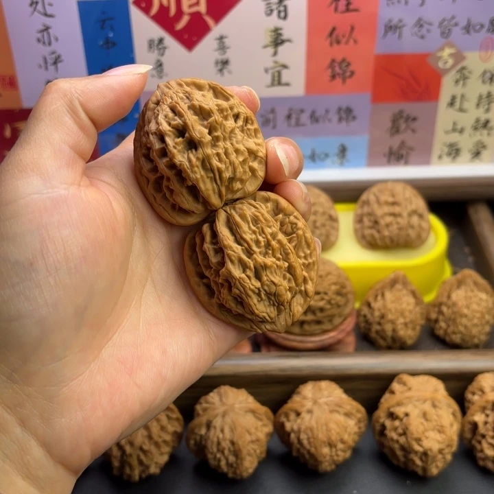 文玩核桃把件福利全品麦穗虎头不退不换