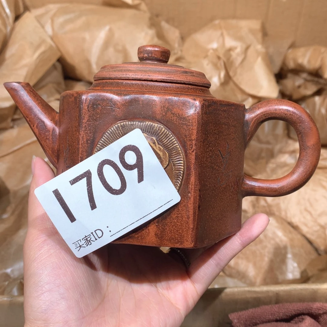 茶壶粗砂紫砂茶壶709