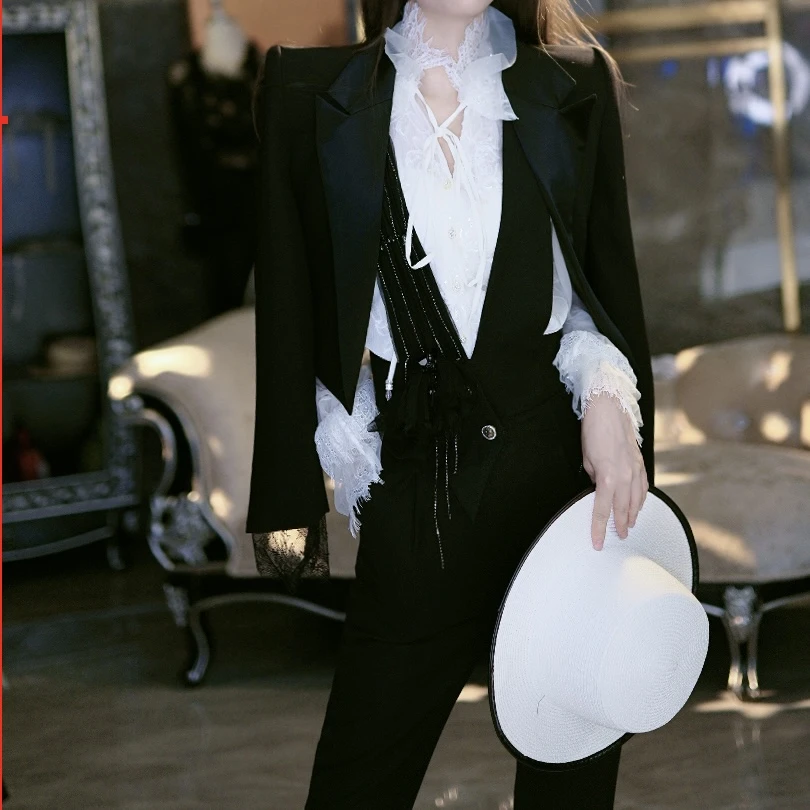 SEJI/瑟纪8.12【白茶茉莉】重工气质上装