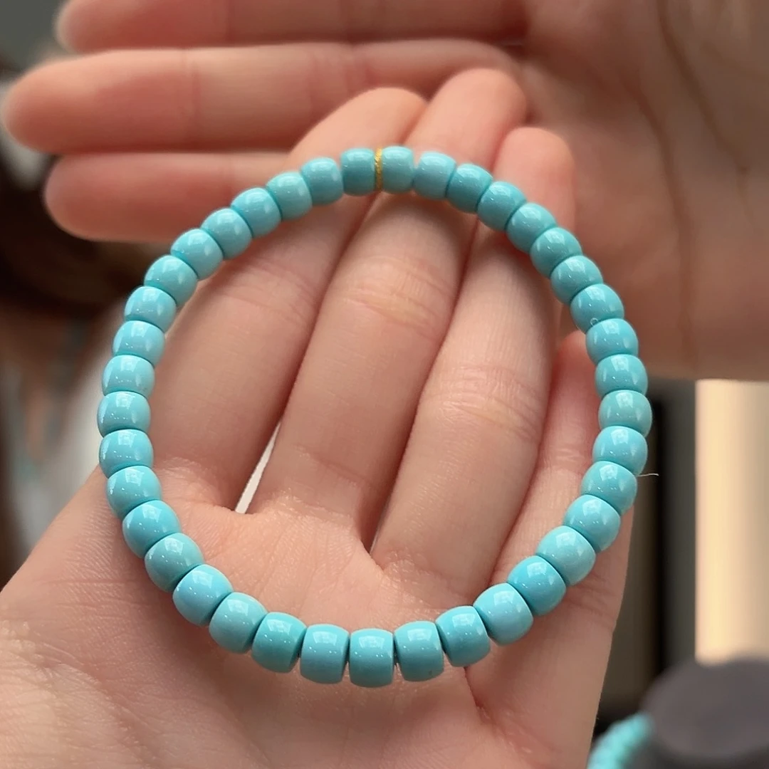 绿松石未镶嵌颈饰