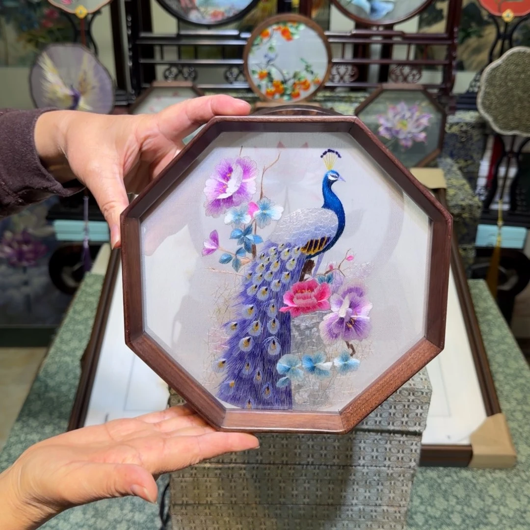 刺绣手工苏绣工艺制作技艺精湛