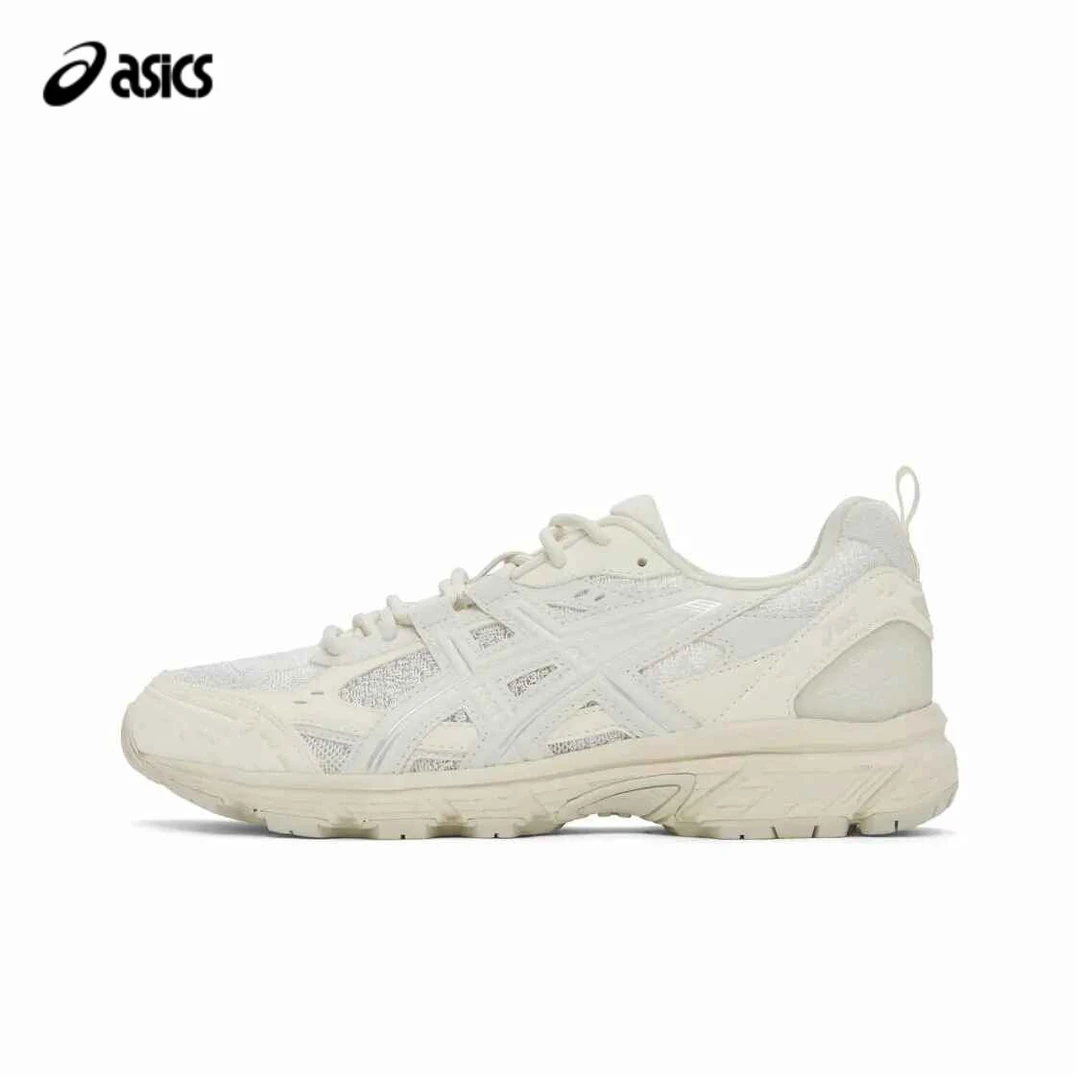 ASICS/亚瑟士GEL-NUNOBIKI 缓震低帮运动休闲鞋透气蕾丝 天鹅白