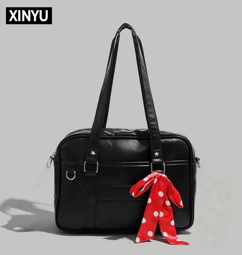 【原创】2025冬日系升级大容量JK制服包二次元通勤单肩斜跨手提包女