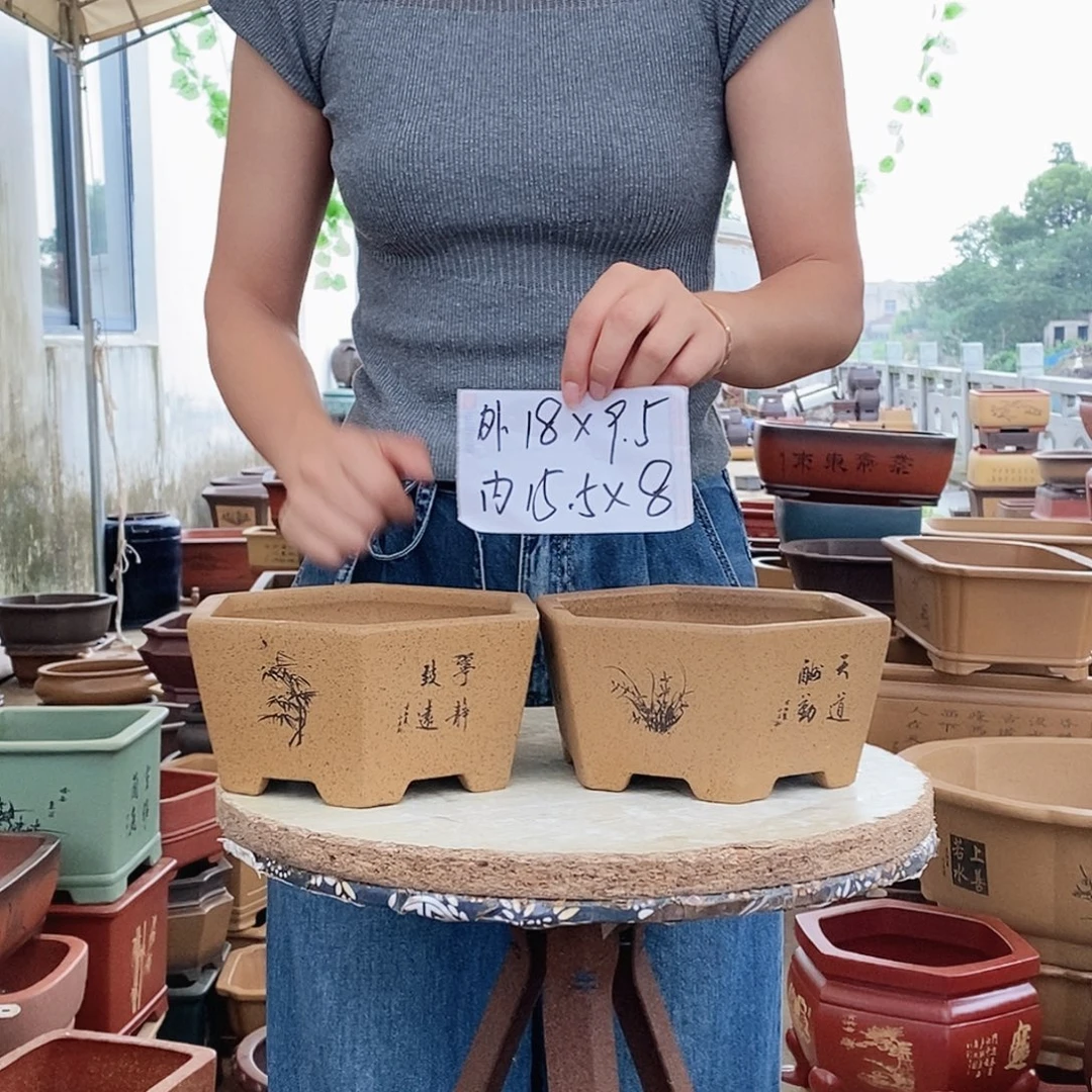 紫砂花盆紫砂花盆