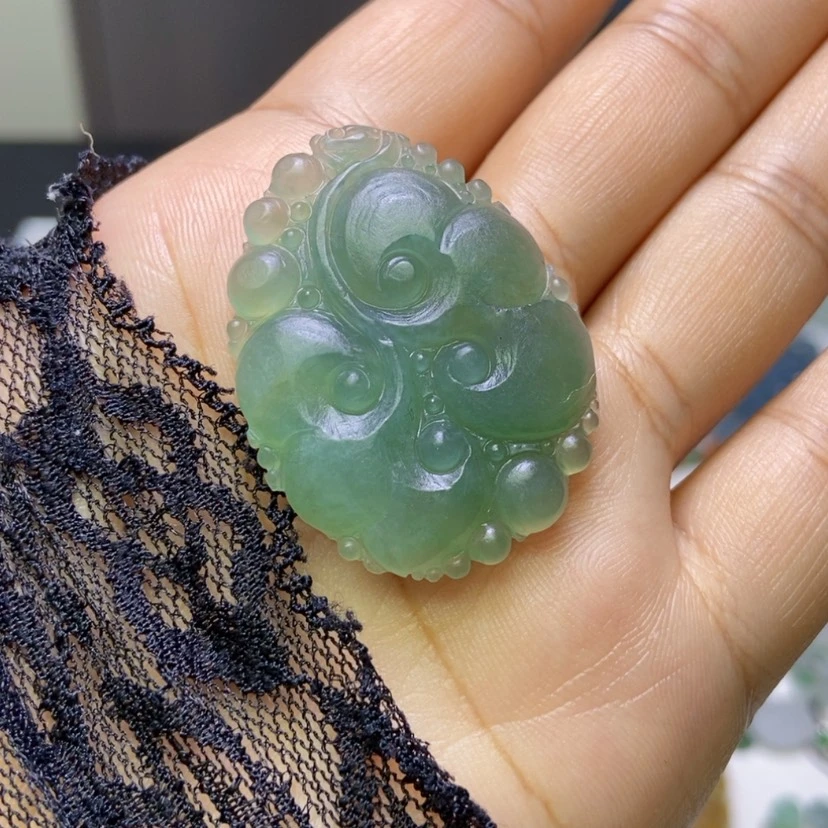 【闪购商品】定制翡翠未镶嵌如意