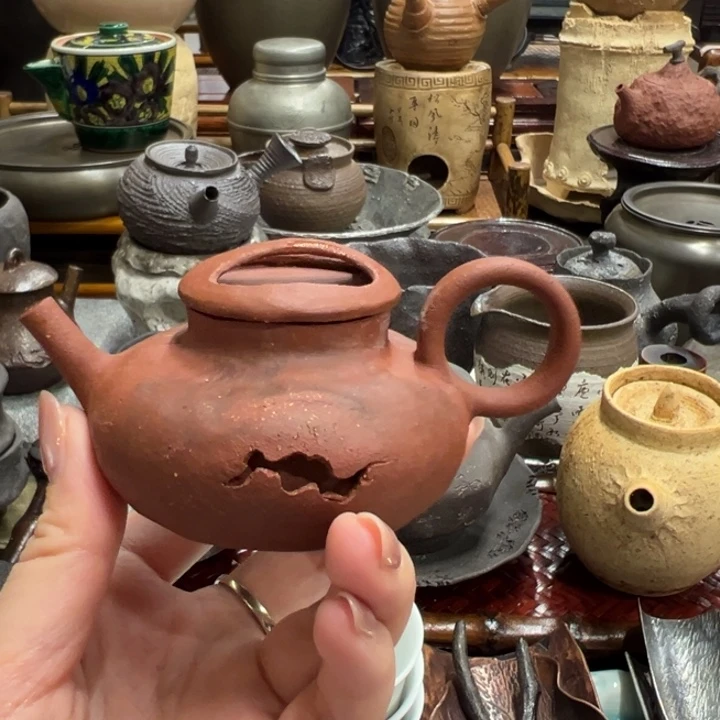 陶壶手捏后手茶器茶器茶器
