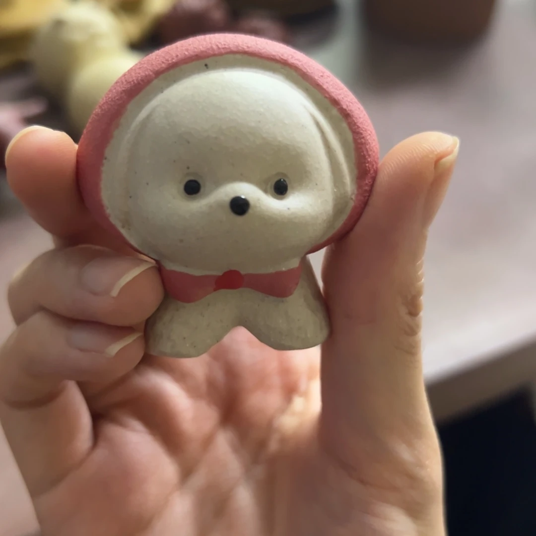 巫***咔紫砂茶壶紫砂茶宠狗狗