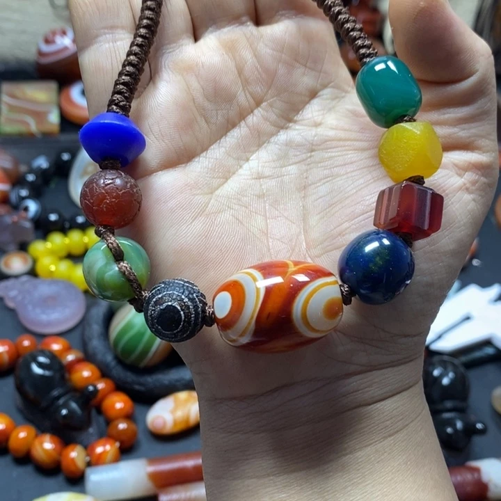 玛瑙/玉髓未镶嵌颈饰