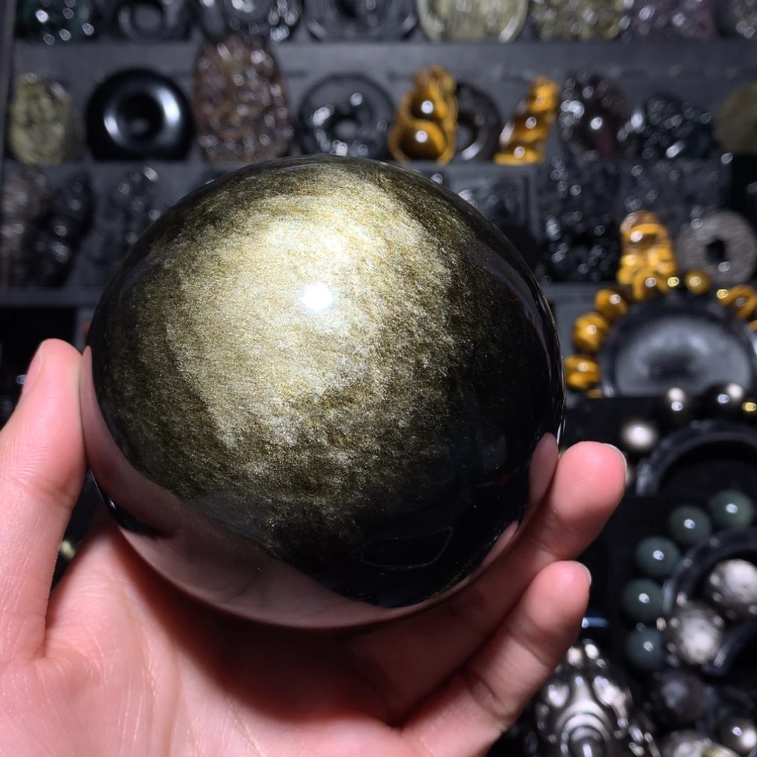 蒸***家黑曜岩未镶嵌珠宝奇石