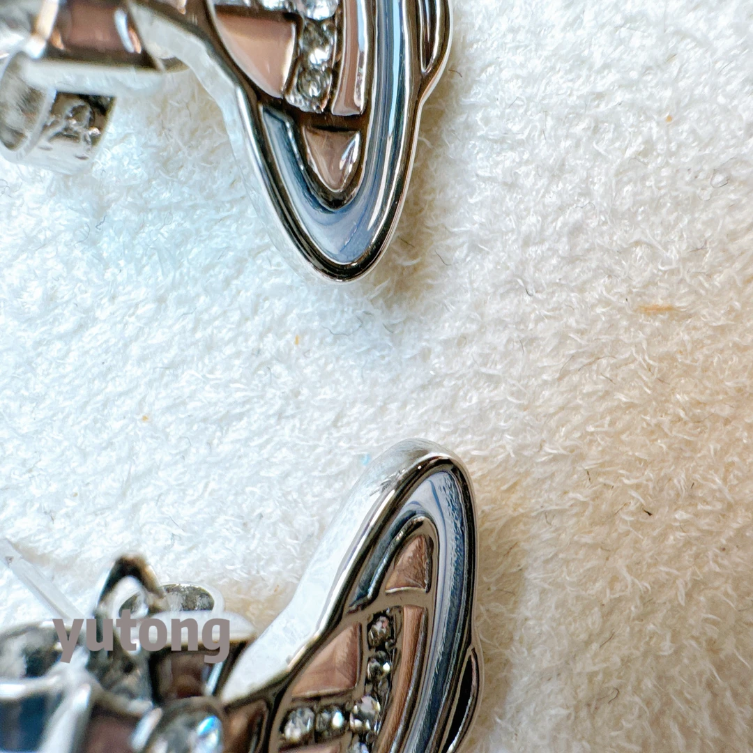 铜合金锆石耳饰 【雨桐轻奢饰品】设计款耳环YT03438