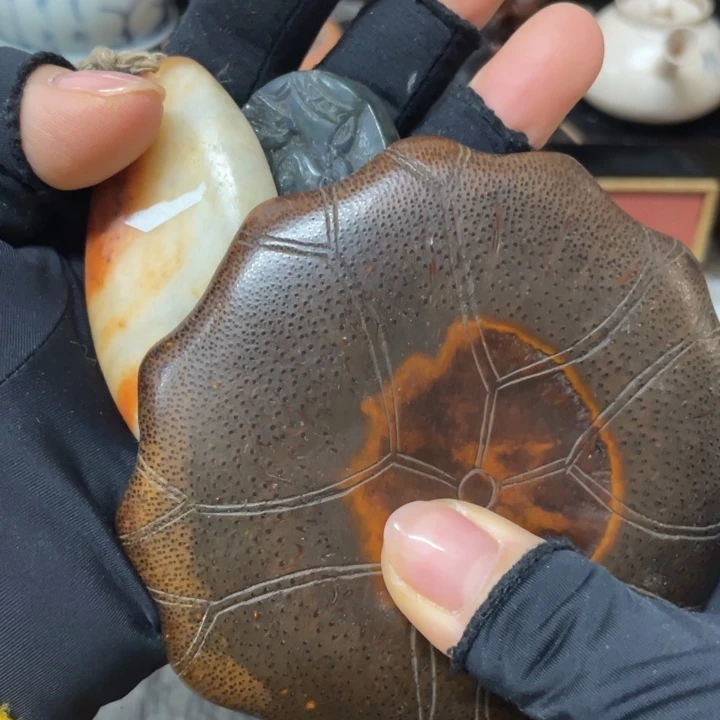 知*乐竹中古工艺品摆件