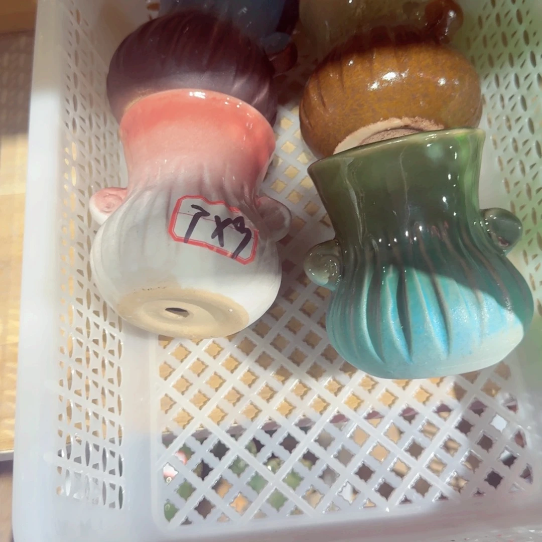 紫砂花盆粗陶精雕