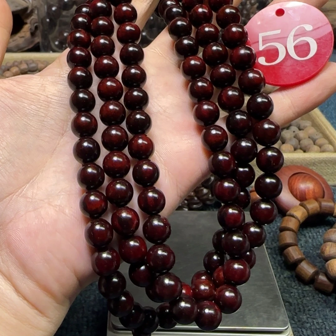 你***空手串/手链檀香紫檀（小叶紫檀）多样性发其一