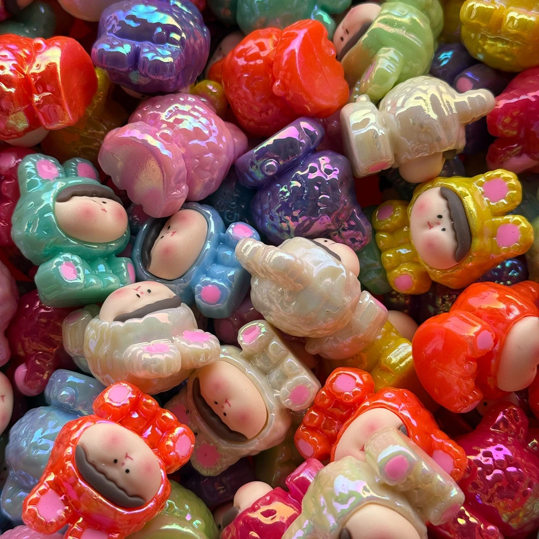 【P】DIY钥匙扣手机链小玩偶配件莉莉丝铃铛等可爱小娃娃ins