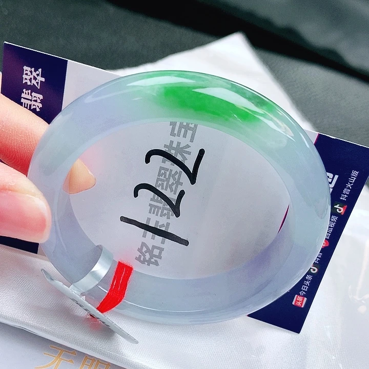 翡翠未镶嵌手镯缅甸天然a货翡翠手镯