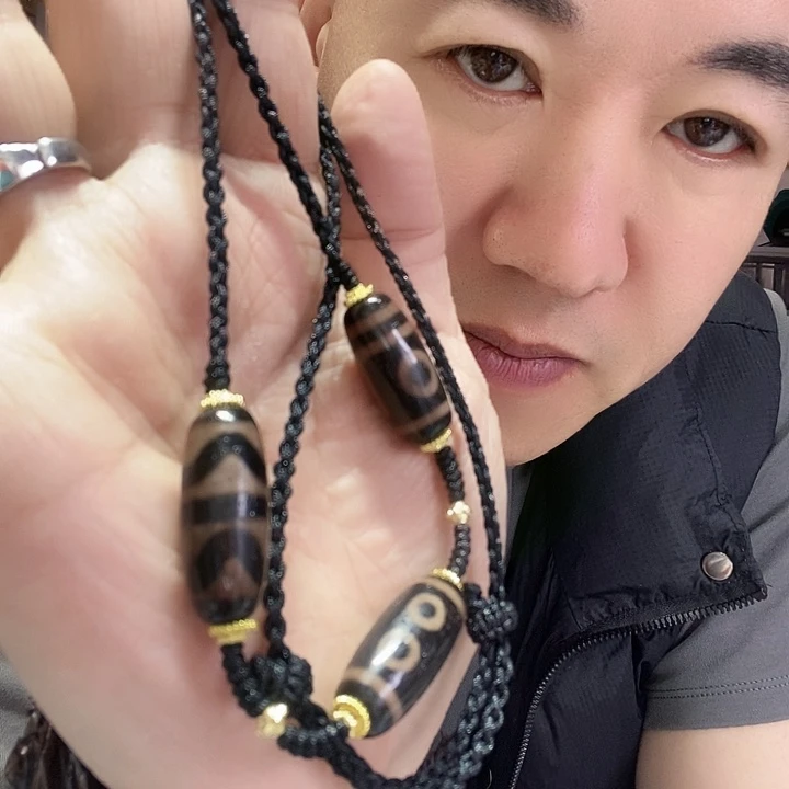 玛瑙/玉髓颈饰足银镀金镶嵌24