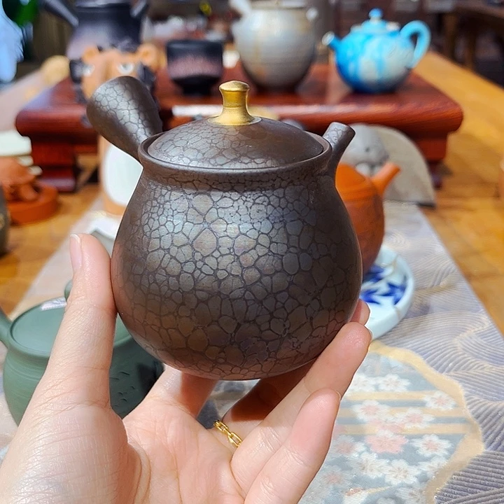 昭龙常滑烧200毫升侧把