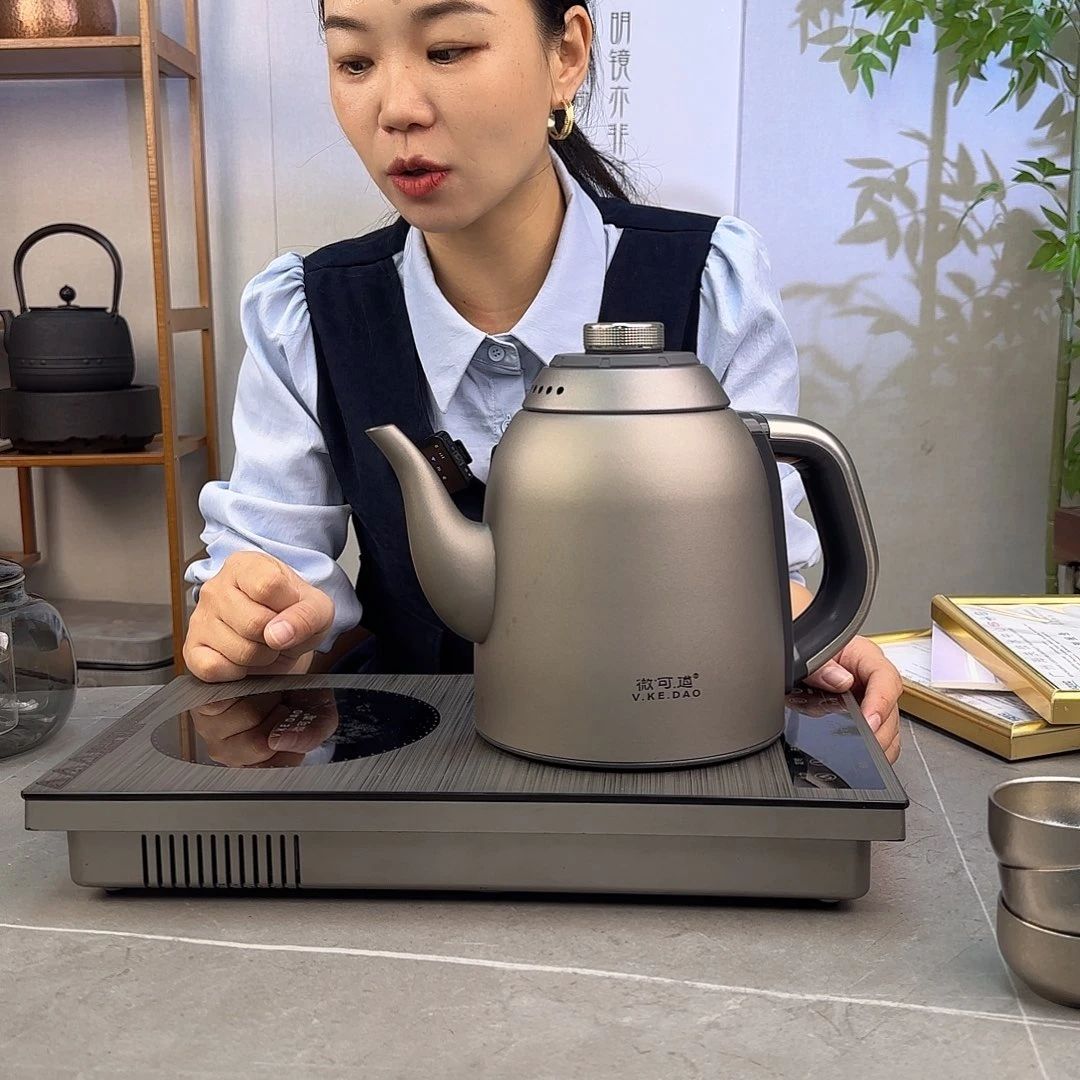 没***行微可道纯钛煮茶器