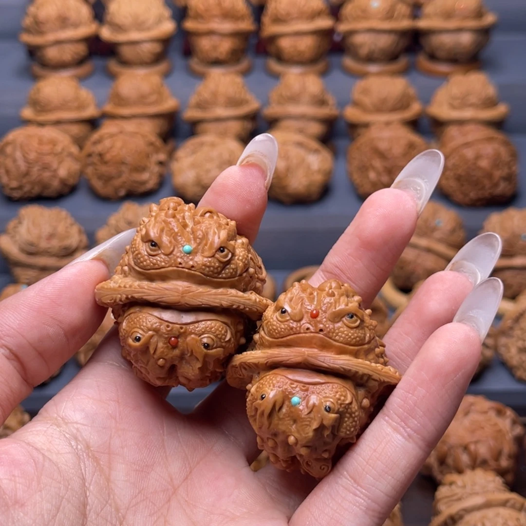 把****手串/手链核桃四面龙蟾封底福利