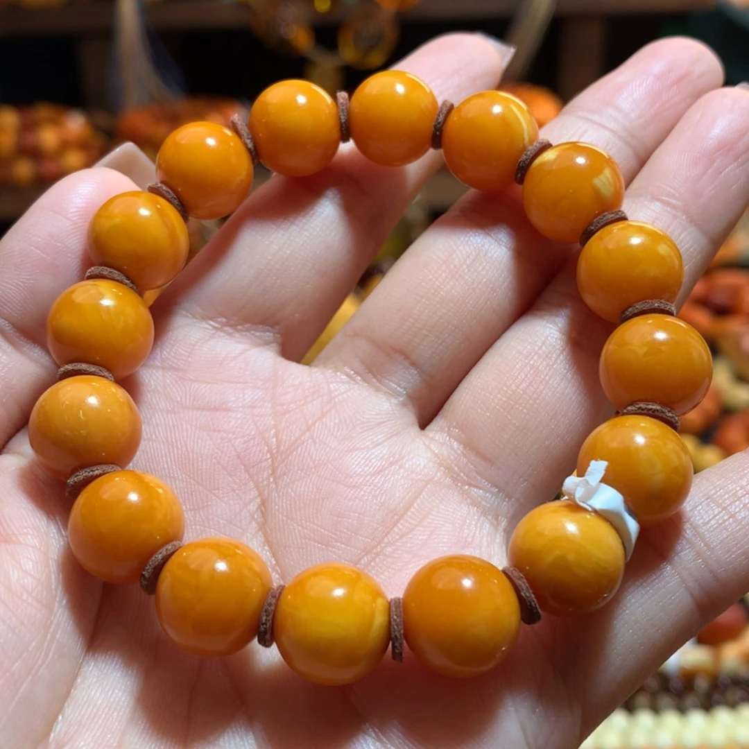 【闪购商品】手串蜜蜡未镶嵌蜜蜡手串