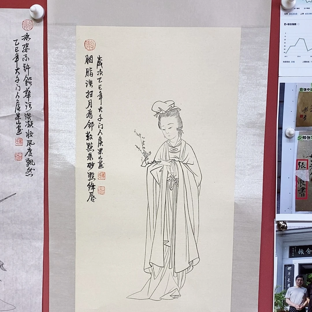 国画大风堂嫡传-侯果山老师作品路