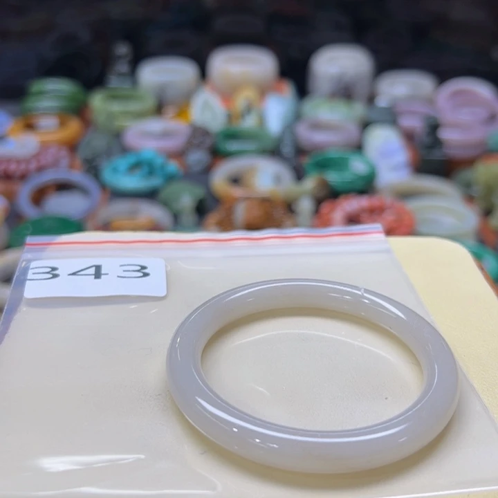 石英质玉手镯未镶嵌长*离343