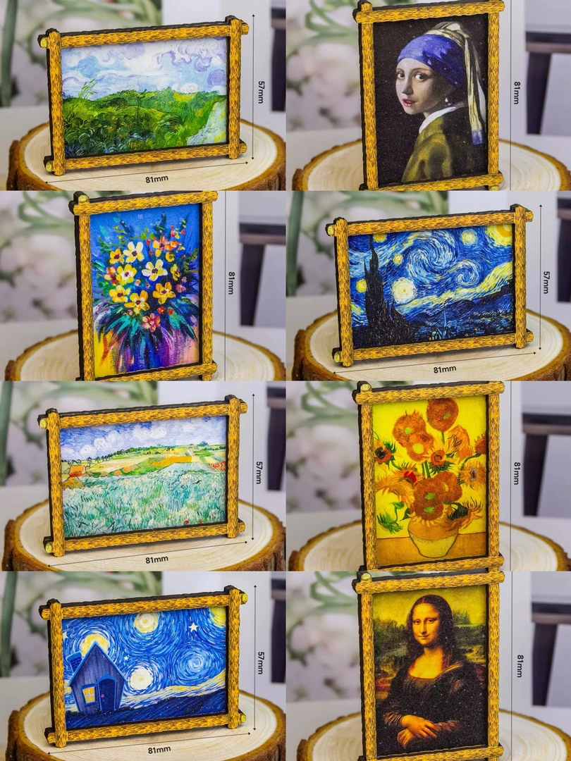 历史名画冰箱贴（默认代拆未成年禁止下单）