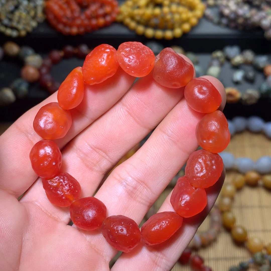 玛瑙/玉髓未镶嵌手链