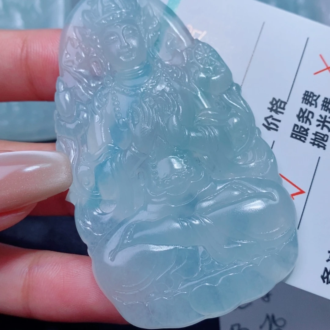 定制翡翠吊坠未镶嵌