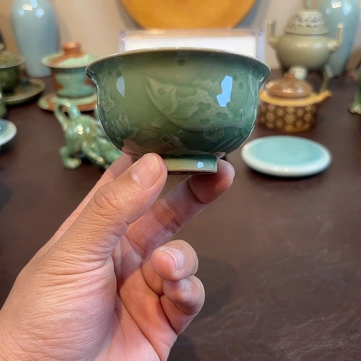 瓷片龙泉青瓷福利青瓷