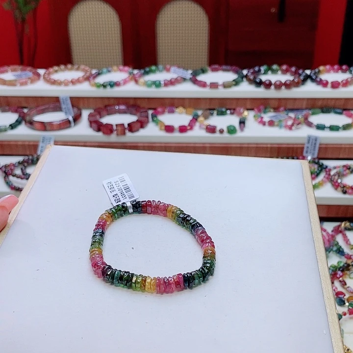 未镶嵌碧玺手串多样性发其一