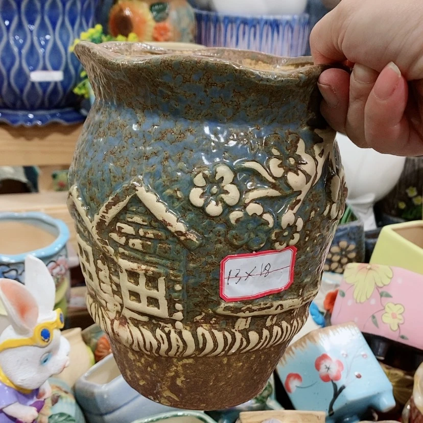 【闪购商品】陶瓷 陶瓷花盆，多肉花盆