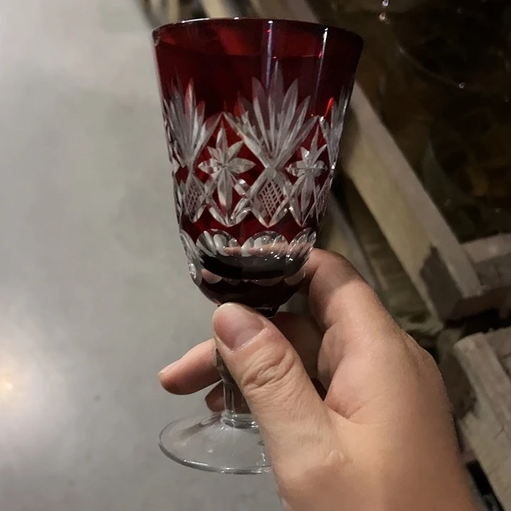 水晶玻璃手柄款微瑕一个