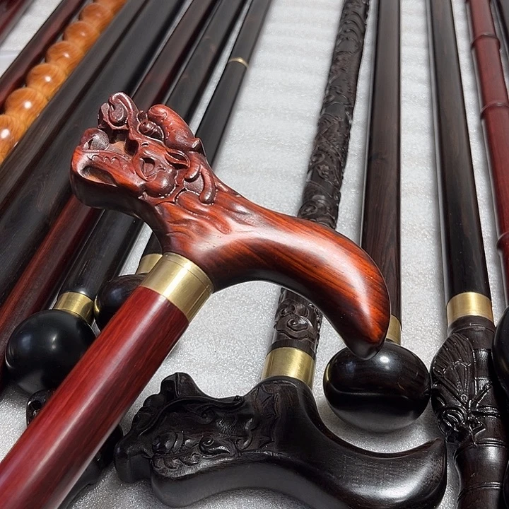 非洲紫檀（红花梨）龙头