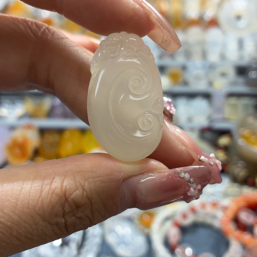 玛瑙/玉髓未镶嵌吊坠(不含链)