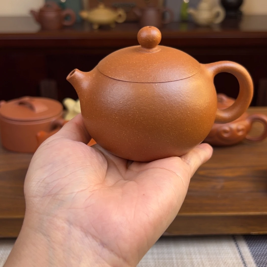 茶壶紫砂黄降坡西施半手200cc