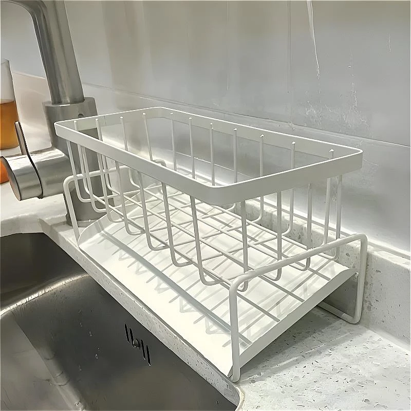 厨房置物架抹布架收纳架水龙头水池洗碗海绵钢丝球沥水架水槽神器