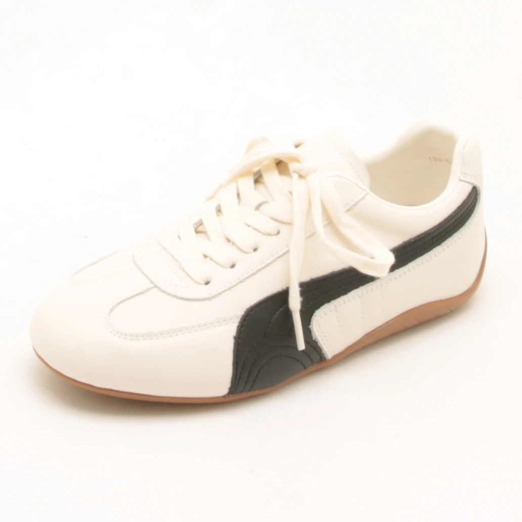 6296复古德训鞋女春夏新款百搭休闲软底运动板鞋小白鞋舒适阿甘鞋